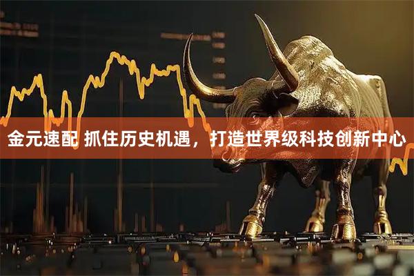 金元速配 抓住历史机遇，打造世界级科技创新中心