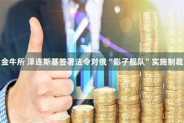 金牛所 泽连斯基签署法令对俄“影子舰队”实施制裁